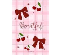 Cherry: Aesthetic Notebook with Tulip Flower Design inside: for Daily Journaling, Creative Writing, School Notes, and Elegant Gifting