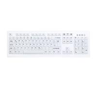 Cherry AK-8100F Teclado USB Lavable Desinfectablei Pad numérico Blanco