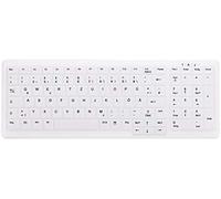 Active Key AK-C7000F-FU1-W/GE Wireless Hygiene PC Keyboard USB 2.4GHz Wireless W