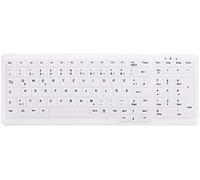 Active Key Teclado AK-C7000FU1WGE, USB desinfectable, teclado numérico, blanco ES