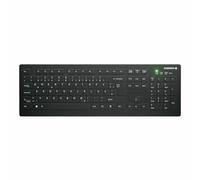 CHERRY AK-C8112 Medical Keyboard Hygiene-Tastatur kabellos schwarz (AK-C8112-FU1-B/DE)