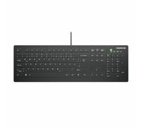 Cherry ak-c8112 teclado médico usb qwertz alemán negro