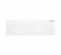 Cherry ak-c8112 teclado usb qwerty alemán blanco