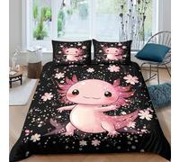 cherry blossom Funda de Edredón Microfibra 3 Piezas Compuesto Impresión 3D Cierre de cherry blossom arte estilo Funda Edredon Fundas de Almohada Suave Antialérgica for jóvenes King（220x240cm）