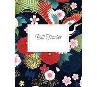 Cherry Blossom Monthly Bill Planner: Simple Monthly Bill Payment Checklist Organizer And Monthly Bill Tracker, Money Planner for Budgeting Financial Planning Journal Budget Notebook