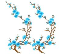 Cherry Blossom Patches, Embroidered Flower Patches for Jackets, Jeans, Backpacks, Dresses, Hats & DIY Clothing Repair and Decoration (#J)