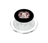 Cherry Blossom Ramen Cat Kawaii Anime japonés Fideos Sakura PopSockets PopGrip para MagSafe