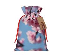 Cherry Blossoms - 1 bolsa con cordón de 4.7 x 6.9 pulgadas, duradera y elegante, ideal para regalos personalizados de Halloween