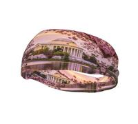 Cherry Blossoms - 1 diadema deportiva que absorbe la humedad y absorbe el sudor