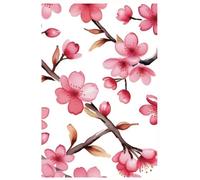 Cherry Blossoms Floral Composition Notebook: 120 Lined Pages | 6x9” Creative Writing Journal with an Elegant Cherry Branch Cover