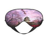 Cherry Blossoms Sleep Eye Mas Updated Design Light Block Night Eye Blinder Men Women Shift Travel Gifts