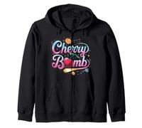 Cherry Bomb Tshirt Menos Hombres Cerris Roler Derby Sudadera con Capucha