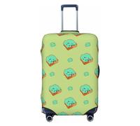 Cherry Cake - Funda de equipaje de viaje para equipaje de 18 a 32 pulgadas, lavable, resistente a los arañazos, Rebanadas de pan de dibujos animados, M