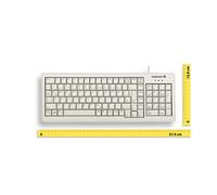 Cherry clavier slim avec pave numerique USB/PS2 euro gris