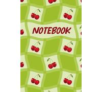 Cherry Cottage Core Composition Notebook │ A Very Berry Collection │ Wide Ruled Writing Journal for Students: 6 x 9 Inches │ 100 Pages │Wide Ruled │ Pastel │ Glossy │ Kids Teens Adults