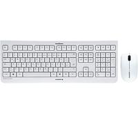 CHERRY Pack de teclado y ratón DW 3000 (JD-0710DE-0) inalámbrico 2,4 GHz QWERTZ blanco/gris