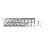 CHERRY DW 9100 SLIM, Pack de Teclado y Ratón Inalámbricos, Distribución de Tecla