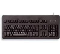 Cherry G80-3000, Teclado Mecánico con Cable, Distribución de Teclado Alemán (QWERTZ), Conexión USB, Robusto, Teclas Programables, Switches MX Black, Negro