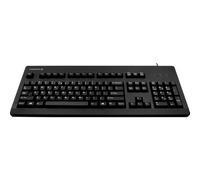 CHERRY G80-3000, Teclado Mecánico con Cable, Distribución de Teclado Alemán (QWERTZ), Conexión USB, Robusto, Teclas Programables, Switches CHERRY MX BLUE, Negro