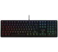 G80-3838LWBDE-2 - Teclado para juegos, USB, RGB, MX SILENT RED, negro, ES