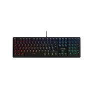 CHERRY G80-3000N RGB, teclado mecánico Gaming con iluminación RGB, distribución de teclado francés (AZERTY), con cable, switches MX SILENT RED originales, negro