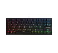 G80-3833LWBEU-2 - Teclado para juegos, USB, RGB, MX SILENCIOSO ROJO, negro, Int. D