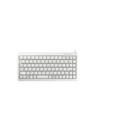 CHERRY G84-4100, Teclado Mecánico Compacto, Distribución UE (QWERTY), Con Teclas Windows, Con Cable (USB & PS/2), Interruptores CHERRY ML, Gris Claro