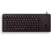 Cherry g84-4400, teclado compacto con trackball integrado, disposició
