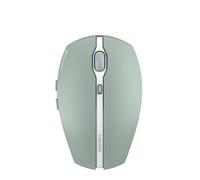 CHERRY GENTIX BT, Ratón Inalámbrico Bluetooth, Función Multidispositivo para hasta 3 Dispositivos, Resolución Conmutable (1000/2000 ppp), Funciona con Pilas, Agave Green