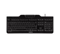 CHERRY KC 1000 SC, Teclado de Seguridad con Cable y Lector de Tarjetas Integrado