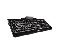 Cherry KC 1000 SC USB Inglés - Teclado (USB, Inglés, Alámbrico, USB, 0-50 °C, Negro)