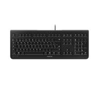 Cherry KC 1000, Teclado con Cable, Disposición Portuguesa (QWERTY), Plug & Play Mediante Puerto USB, Diseño Plano, Pulsación Silenciosa, Negro