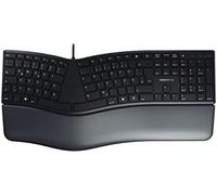 Cherry kc 4500 ergo, teclado ergonómico, distribución de teclado ale
