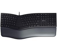 Cherry kc 4500 ergo, teclado ergonómico, distribución de teclado eur