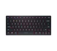Cherry KW 9200 Mini teclado compacto inalámbrico recargable con Bluetooth 5.0 y conectividad con cable