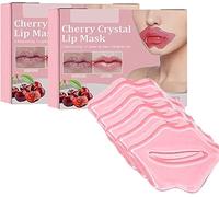 Cherry Lip Sleep Mask Colágeno Hidratante Crystal Lip Mask Cherry Lip Mask Repara los labios Cojín de aire Hidratante Mascarilla labial Reafirma e hidrata los labios Elimina la piel muerta