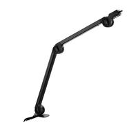 CHERRY MA 6.0 UNI USB, Brazo de Micrófono Universal con Hub USB, Rosca de 3/8 Pulgadas (Incluye Adaptador de 3/8 a 5/8 Pulgadas y 4 Cables de Conexión), Brazo Articulado y Estable, Negro