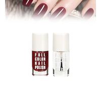Cherry Mocha Gel Polish, 2023 New Gel Nail Polish Cherry Mocha, Cherry Mocha Nail Polish Gel, Dark Red Gel Nail Polish, Cherry Mocha Nail Polish for Women Nail Art DIY Manicure (002 Set)