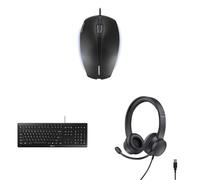 Cherry Mouse Gentix & Taclado Stream & Trust Roha II