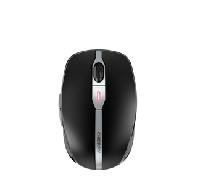 Ratón óptico inalámbrico MW 9100 RF + Bluetooth 2400DPI (negro) - CHERRY
