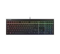 CHERRY MX 2.0S, Teclado Mecánico de Gaming con Iluminación RGB, Distribución de Teclado Francés (AZERTY), con Cable, Diseñado en Alemania, Switches MX RED, Negro