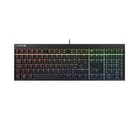 CHERRY MX 2.0S, Teclado Mecánico de Gaming con Iluminación RGB, Distribución de Teclado Inglés UK (QWERTY), con Cable, Diseñado en Alemania, Switches MX RED, Negro