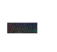 Cherry MX 8.2 TKL Wireless, Teclado Mecánico Inalámbrico de Gaming sin Teclado Numérico, Distribución Francesa (AZERTY), con Maletín Metálico de Transporte, Switches MX Red, Negro