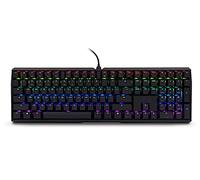 Cherry MX Board 3.0 S Teclado mecánico con cable Gamer con carcasa de aluminio, interruptores MX Brown (ligero clic) para juegos y oficina, retroiluminación RGB personalizable, tamaño completo, negro