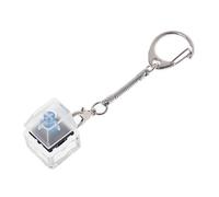 Cherry MX - Probador de interruptor de eje, teclado mecánico transparente, herramienta de prueba de interruptor de 1 tecla, azul, marrón, negro, R, llavero del día de la madre de hijo