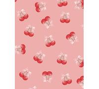 Cherry on Top: A Cute Lined Journal for Daily Writing: 8.5 x 11 College-Ruled Notebook with 120 Pages for Notes, Journaling, or Creative Thoughts | Aesthetic Cherry-Themed Softcover