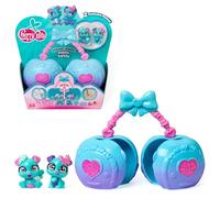 Cherry Pets - Cherry House Puppy Twins. Casita en Forma de Cereza: Incluye 1 Cherry House, 2 Gemelos exclusivos y 6 Accesorios