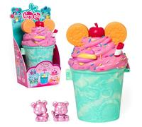 Cherry Pets - Smoothie Fun Park Bear Twins. Casita con Parque de Atracciones en Forma de Smoothie: Incluye 1 Smoothie, 2 Figuras exclusivas “Color Reveal” y 3 Accesorios