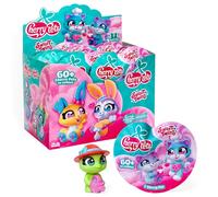 Cherry Pets Sweet Twins Series - One Pack. Caja con 24 Sobres con Figuras coleccionables. Cada sobre Incluye 1 Figura Coleccionable Cherry Pet Sorpresa y 1 Checklist