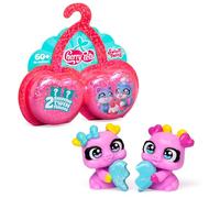 Cherry Pets Sweet Twins Series - Twin Pack. Incluye 2 Figuras coleccionables gemelas Sorpresa y 1 Checklist.